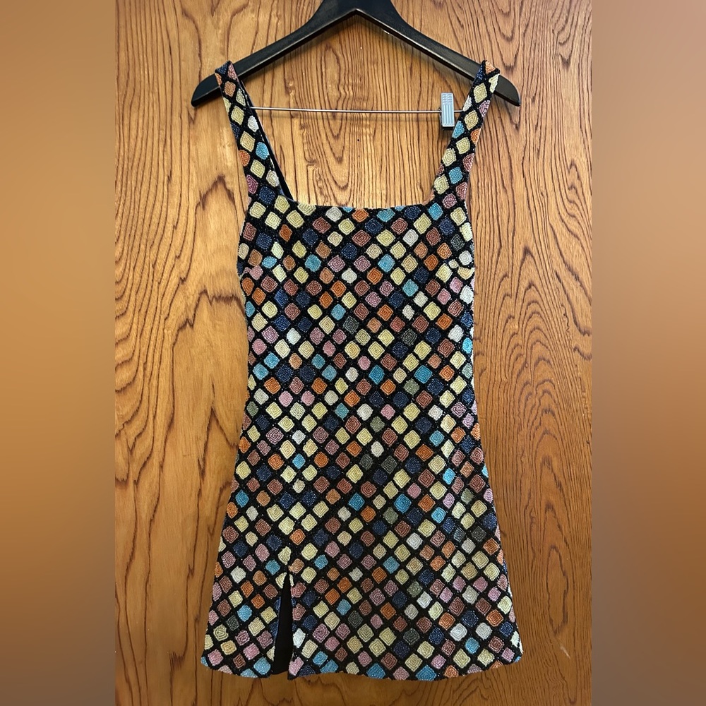 Sable Beaded Dress.